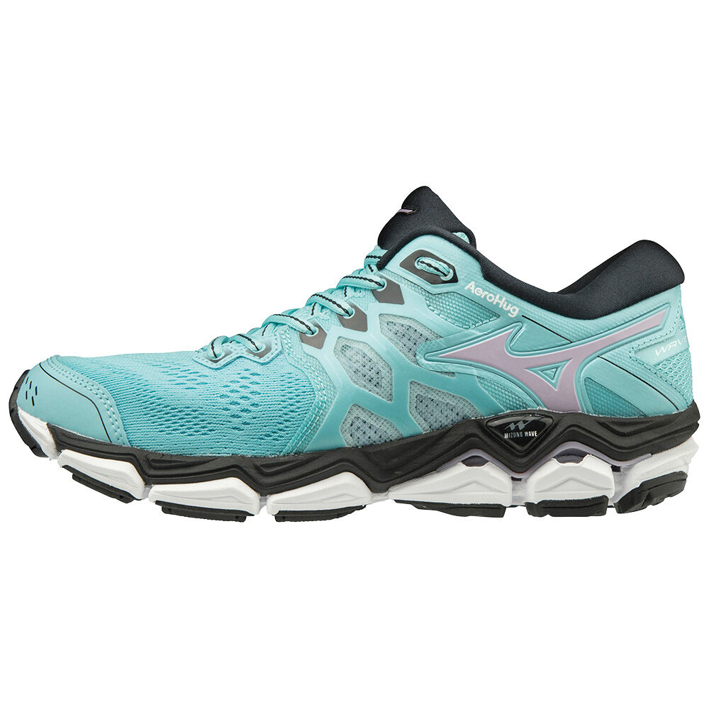 Scarpe Running Mizuno WAVE HORIZON 3 Donna - Blu/Nere - 83492-JIDQ